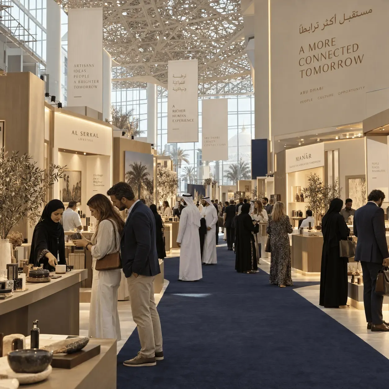 Exhibitions & Marketplaces — Curated trade and consumer events that put brands, products and buyers in the same room.